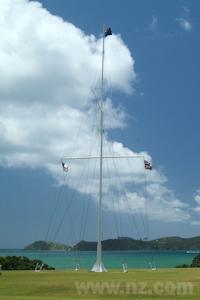 Flag Pole at Waitangi